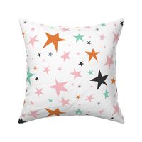 Starlight - Twinkling Stars - White Large Scale