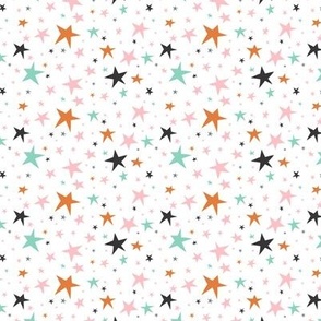 Starlight - Twinkling Stars - White Small Scale