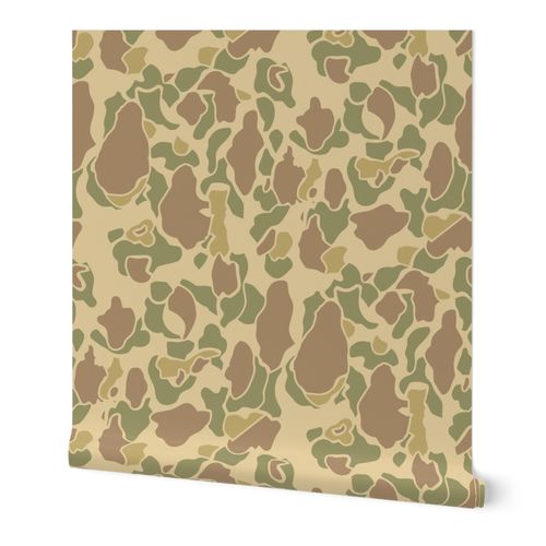 1/6 Scale American M1942 Frogskin Marine Wallpaper | Spoonflower