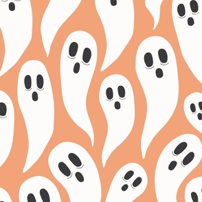 Ghostly Swarm Jumbo | Pastel Orange