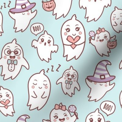 Pastel Halloween Ghost Party - Creepy Cute!