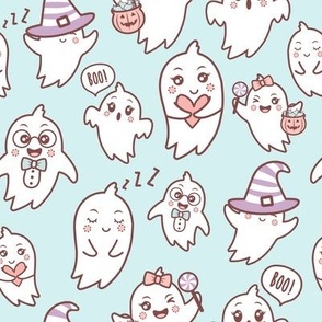 Pastel Halloween Ghost Party - Creepy Cute!