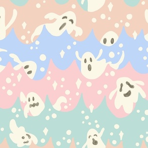 Pastel River Halloween Ghost Party 