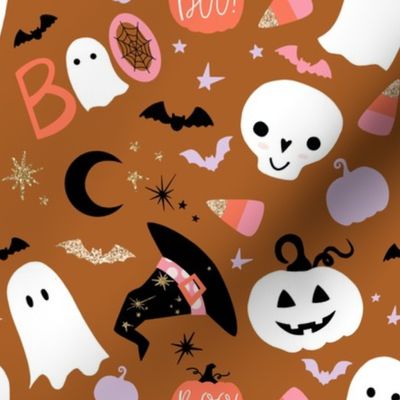 Spooky Cute Halloween / Burnt Orange