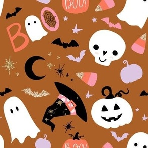 Spooky Cute Halloween / Burnt Orange