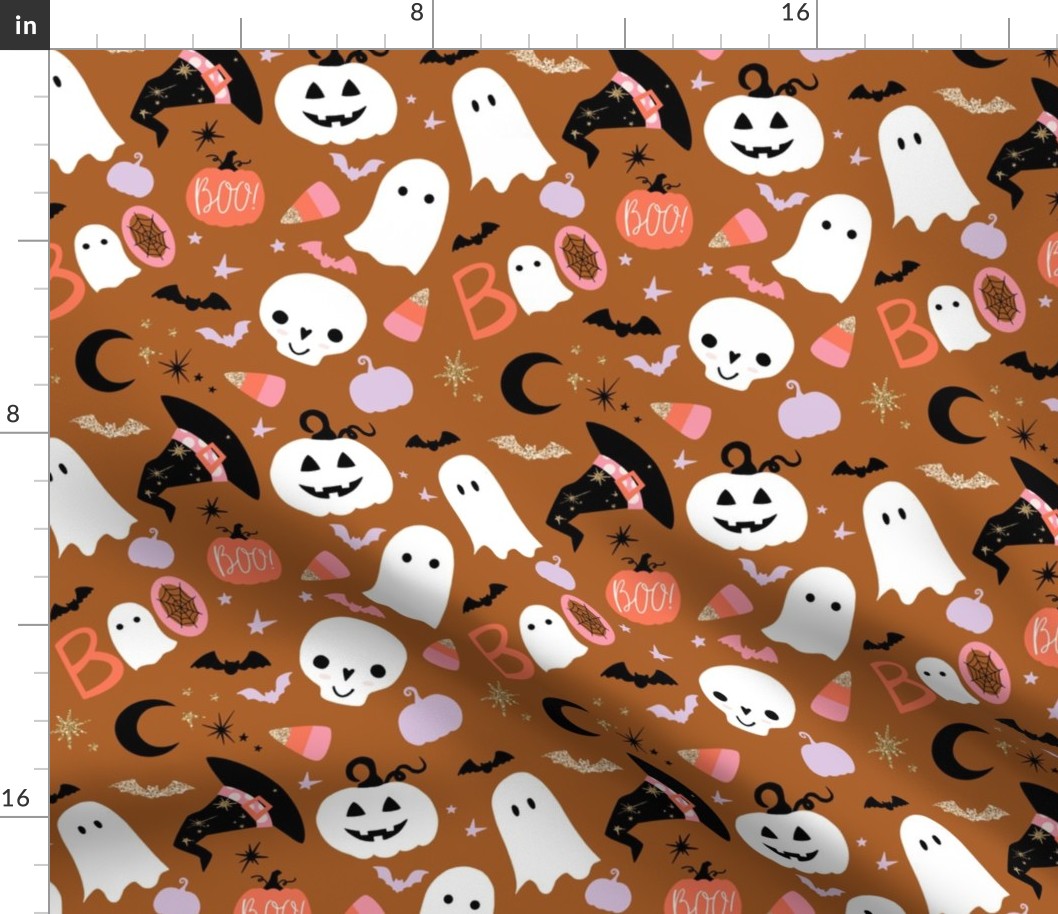 Spooky Cute Halloween / Burnt Orange