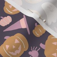 Trick or Treat in Pastel Purples - Large