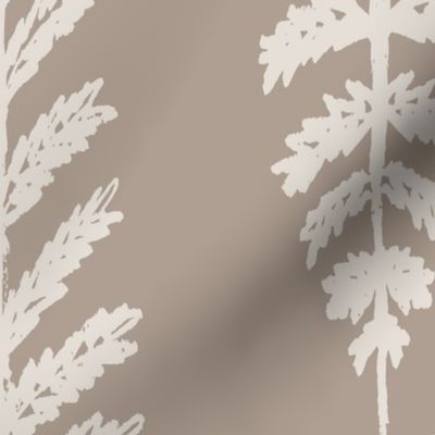 Ferns Jumbo - Taupe