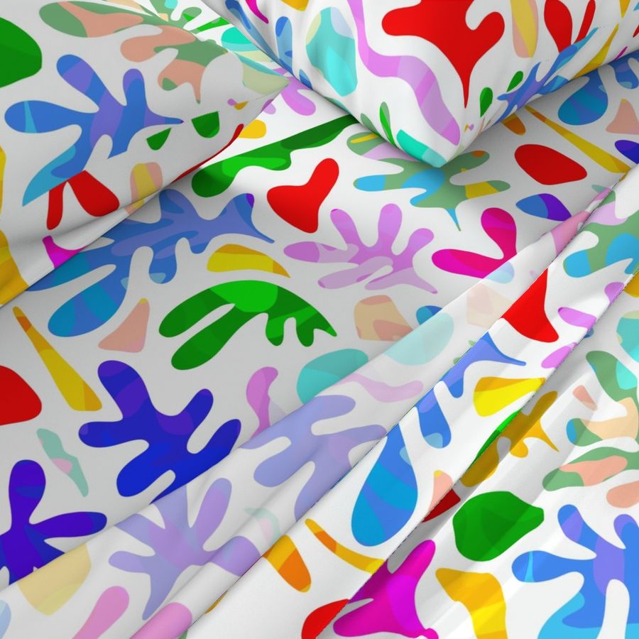 (M) Abstract Minimal Colourful Matisse Summer Nature Love Pattern #Matisse #abstractnature #seaside #Summer #colourfulnature 