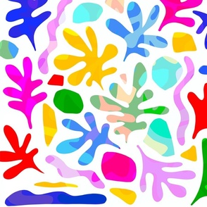 (M) Abstract Minimal Colourful Matisse Summer Nature Love Pattern #Matisse #abstractnature #seaside #Summer #colourfulnature 