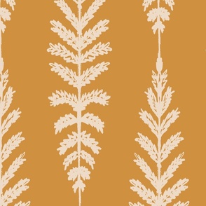 Ferns Jumbo - Mustard