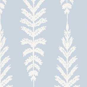 Ferns Jumbo - Light Blue