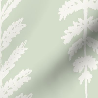 Ferns Jumbo - Soft Green