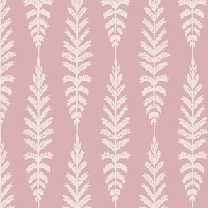 Ferns - Dusty Pink