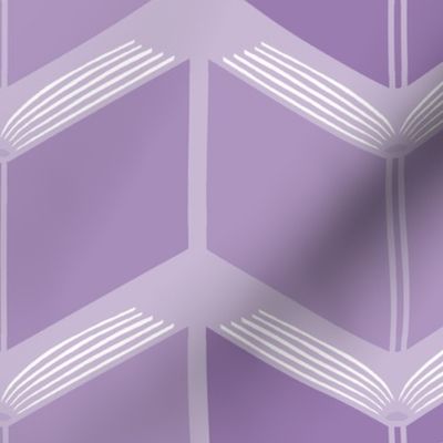 Herringbone Books! in  violets