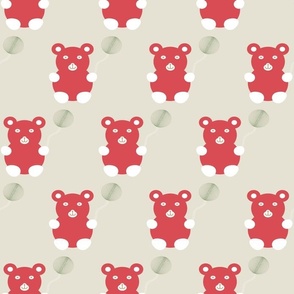 Red Bears - Khaki