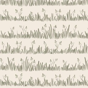 Meadow - wildflowers Artichoke Medium_hufton