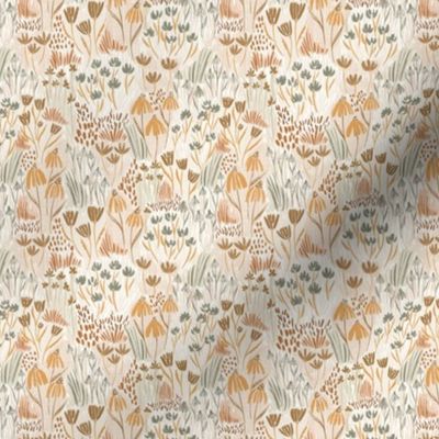 Woodland Floral - Natural Small - Hufton