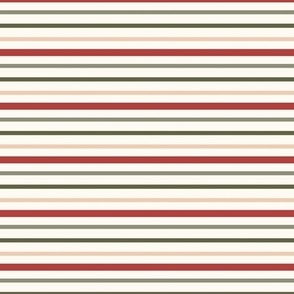 Candy Stripe - Red Multi Small - Hufton