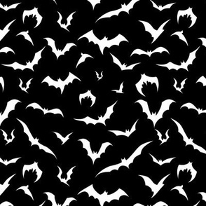 bat print (black & white)