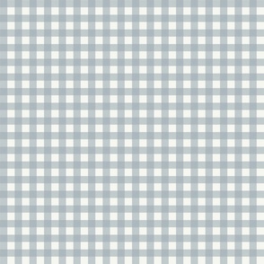 Gingham - Cool Grey - Small Scale