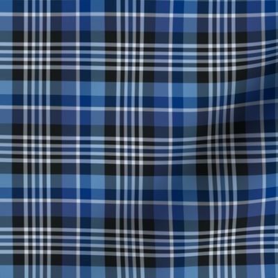 blue tones plaid