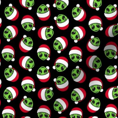 Christmas Aliens - Xmas Alien - black - LAD21