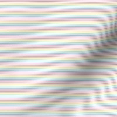 ultra tiny pastel rainbow fun stripes no1 horizontal