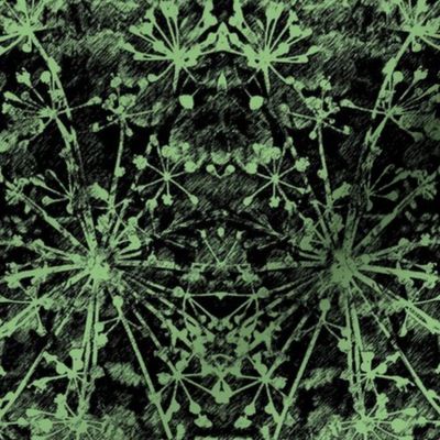 Dill Stars - Black and Green