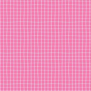 Dulcie Grid - Pink 