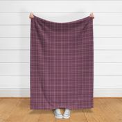 Mulled Claret Wrap, Romantic Autumn Plaid