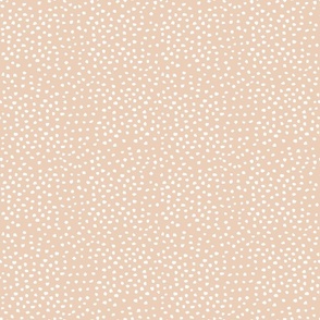 Modern quilt friendly_ Sweet Spring & Summer polka dots_soft baby pink_medium scale