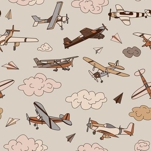 military Retro planes  