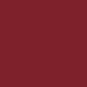 Winery Red Solid Color PANTONE 19-1537 2022 Autumn/Winter Key Color - Shade - Hue - Colour