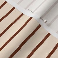 Rust Wavy Stripes