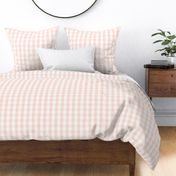 Alexis Pale Pink 1" Plaid