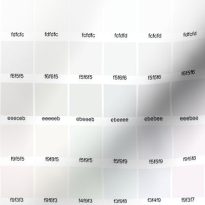 Part 1 Off White Fabric Sample Color Map