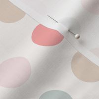 Multicolor spot large scale pastel copper gray by Pippa Shaw