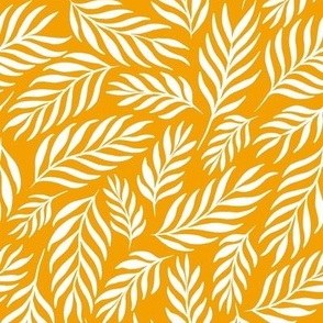 Ferns in Goldenrod - Medium