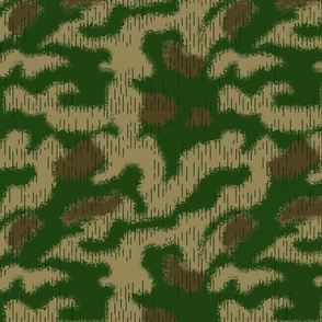 German WW2 Sumpfmuster Marsh Camouflage Pattern