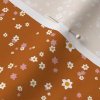 Vintage Floral collection - Ochre flowers