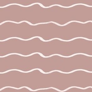 Rose Tan Waves