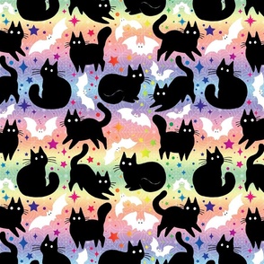 Cats and Bats Rainbow