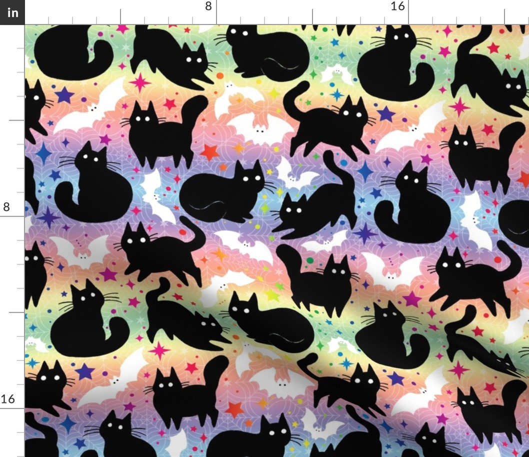 Cats and Bats Rainbow