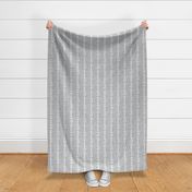 Medium Scale Tribal Aztec Shapes Pale Light Grey Boho Hippie Neutral Natural for Soft Palette Bedroom or Baby Nursery Rustic Burlap Texture