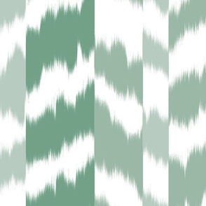 sheared ikat stripe in dusted sage 200_