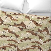 American Desert Battle Dress Uniform (DBDU) Camouflage Pattern