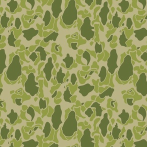American WW2 Parachute Camouflage Pattern