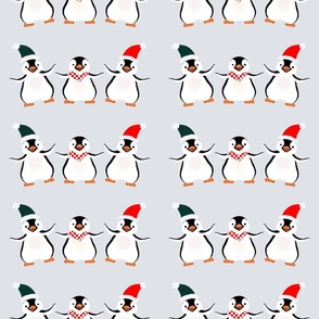 Christmas penguin buddies - sml scale