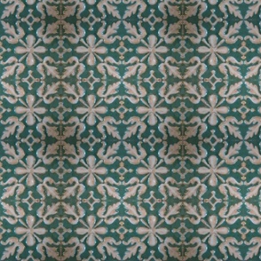 Spanish Tiles in Green